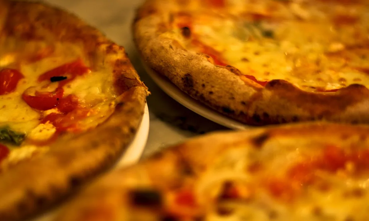 Pizza food typical of Domino's